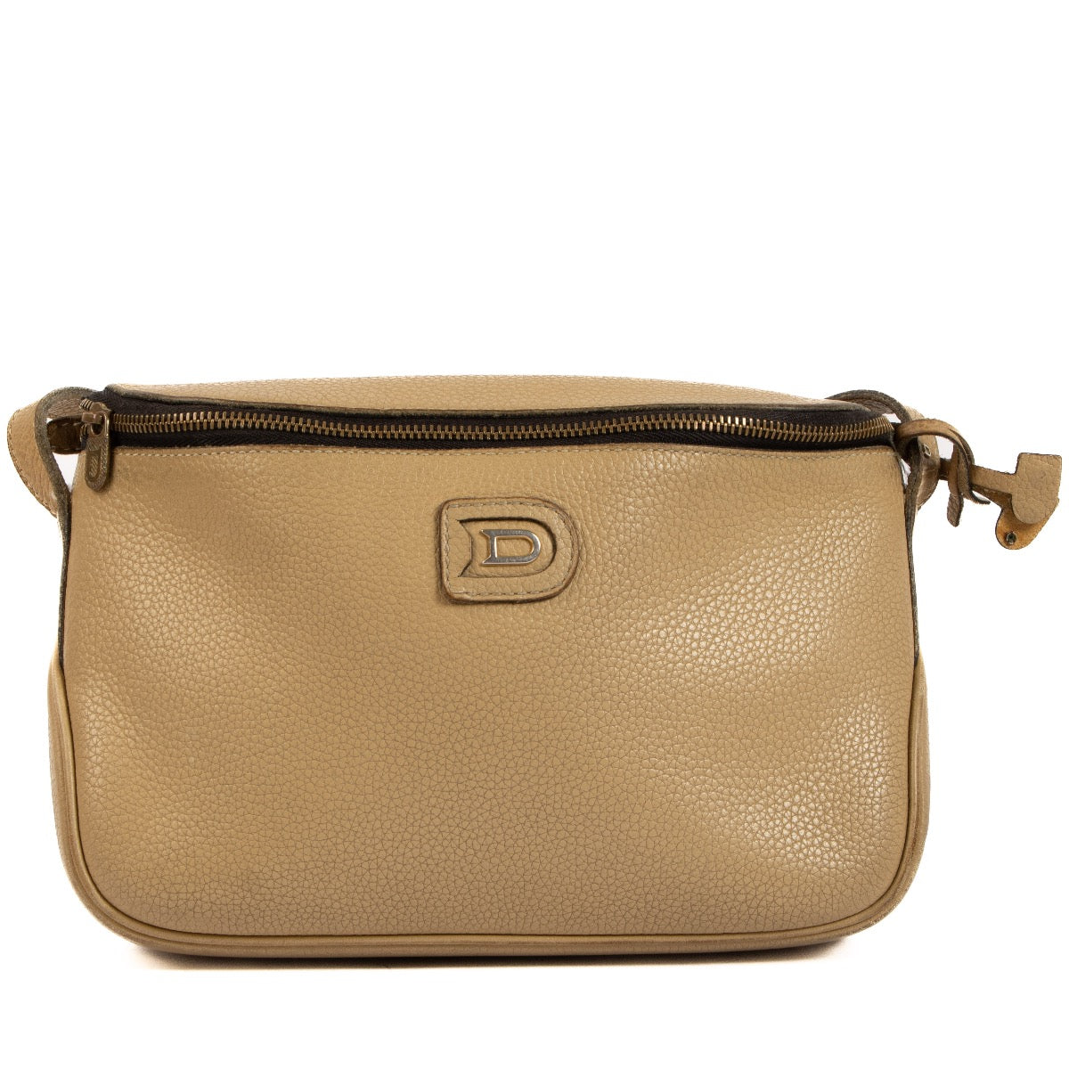 Shop 100% authentic second-hand Delvaux Camel Trotteur Macao Crossbody Bag on Labellov.com