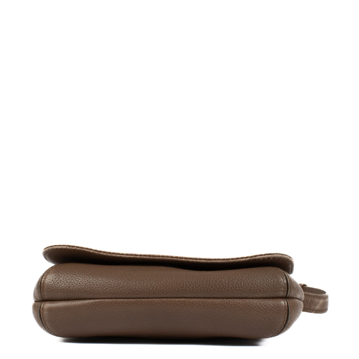 Sac bandoulière Delvaux Taupe Baudrier Louise PM
