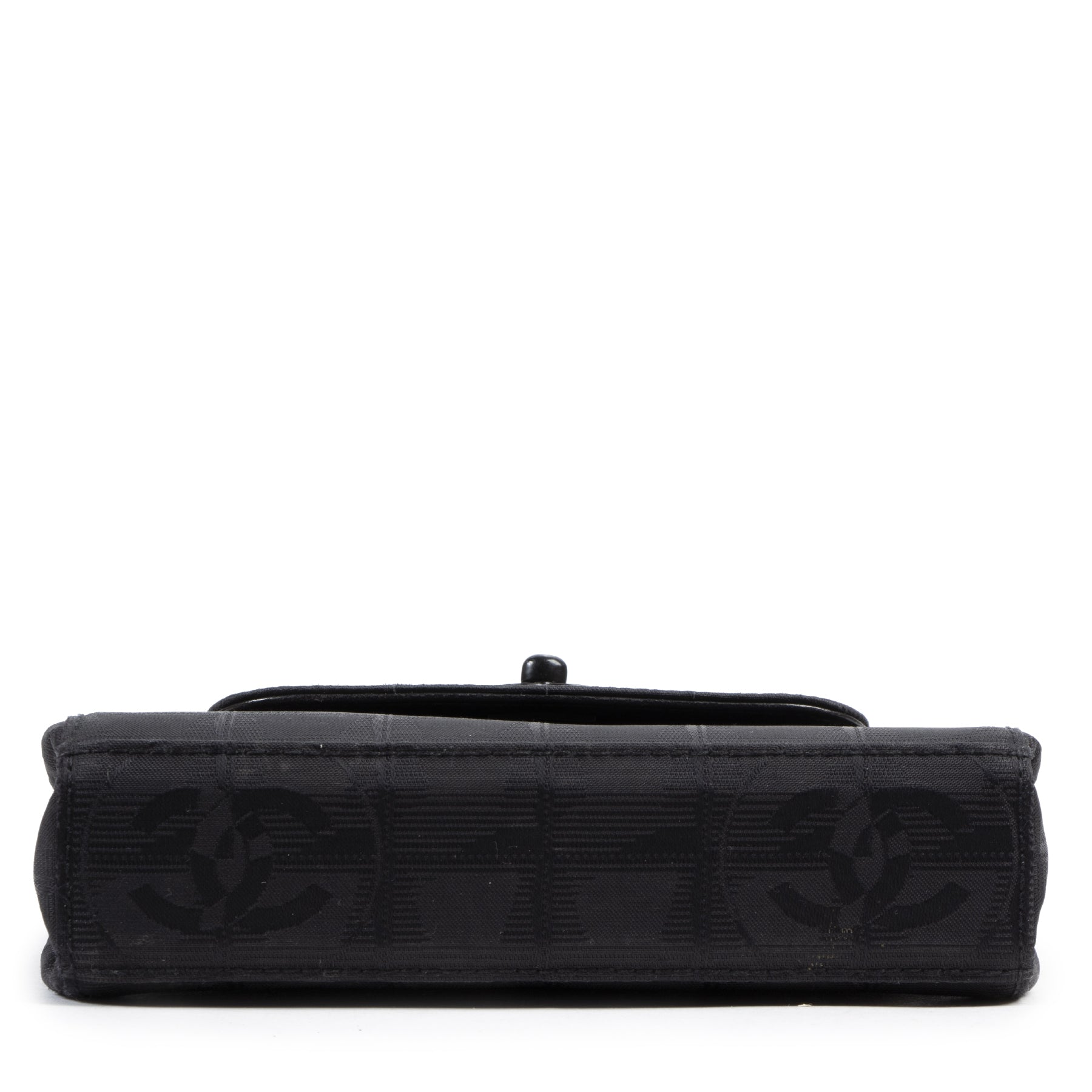 Chanel Black Nylon CC Mini Bag for the best price available at Labellov secondhand luxury vintage
