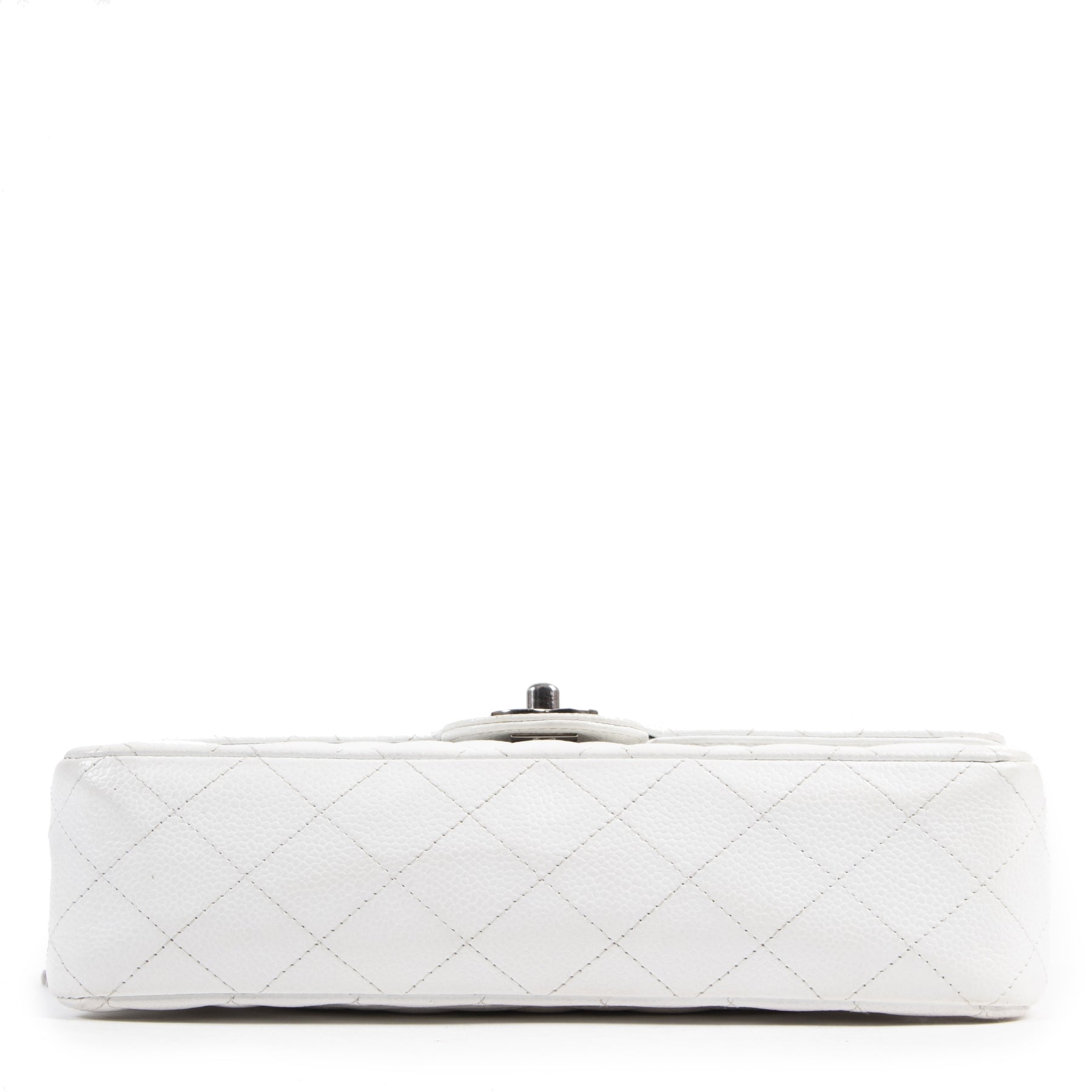 skip the waitinglist Chanel White Caviar Medium Classic Double Flap Bag