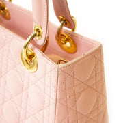 Authentieke tweedehands Christian Dior Pink Lady Dior Bag juiste prijs veilig online winkelen LabelLOV webshop luxe merken winkelen Antwerpen België mode fashion