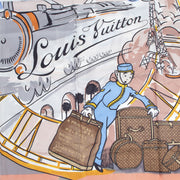 Authentic secondhand Louis Vuitton Silk Tintin Scarf Groom designer scarves designer brands fashion online shopping