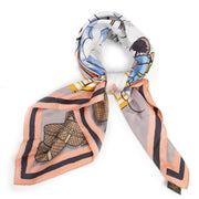 Authentieke Tweedehands Louis Vuitton Silk Tintin Scarf Groom juiste prijs veilig online shoppen luxe merken webshop winkelen Antwerpen België mode fashion