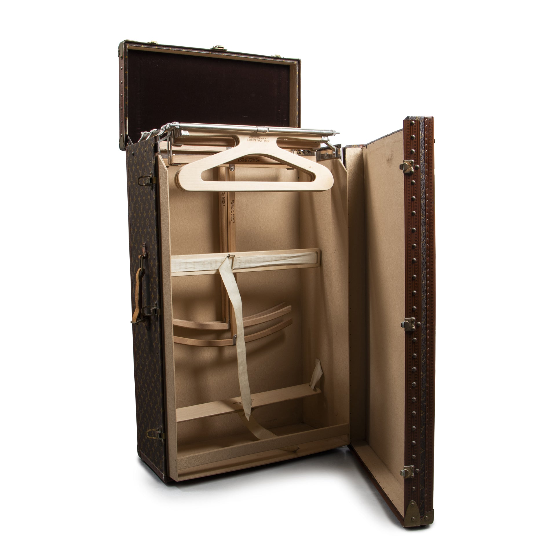 100% authentic vintage Louis Vuitton Monogram Wardrobe Trunk available at Labellov secondhand luxury webshop