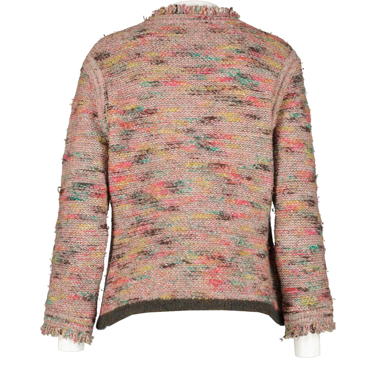 Chanel Identification 99A Pink Knitted Jacket