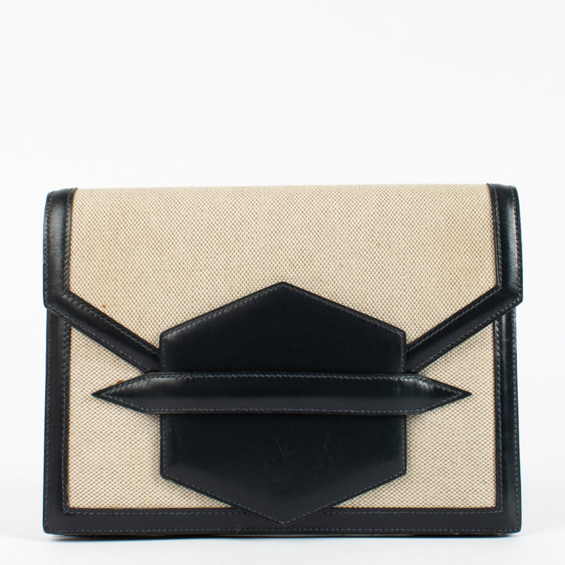 Hermès Faco Clutch embodies the brand's heritage of discreet luxury.