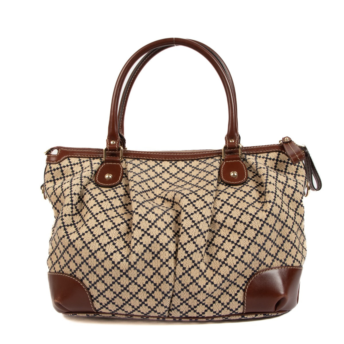 Sac à main Gucci Diamante en toile marron