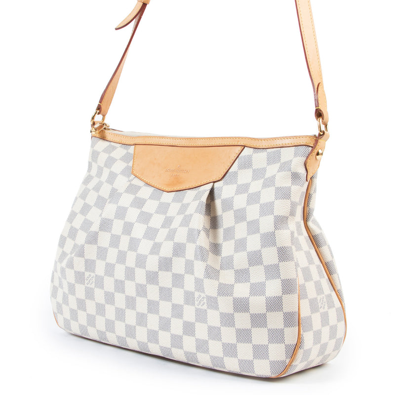 Louis Vuitton Damier Azur Siracusa Crossbodytas