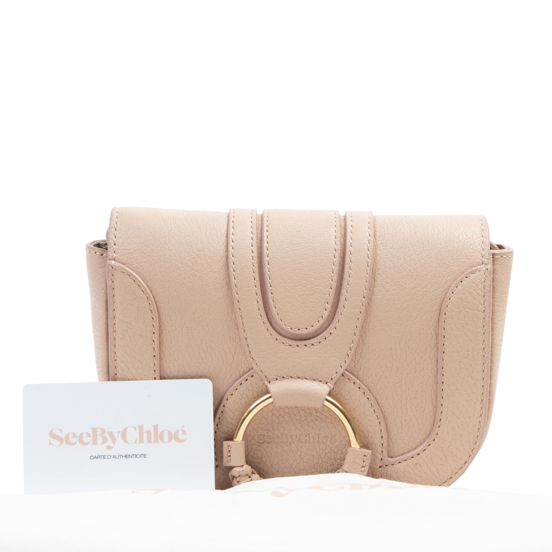 Authentieke tweedehands vintage See by Chloe Pink Mini Hana Crossbody Bag koop online webshop LabelLOV