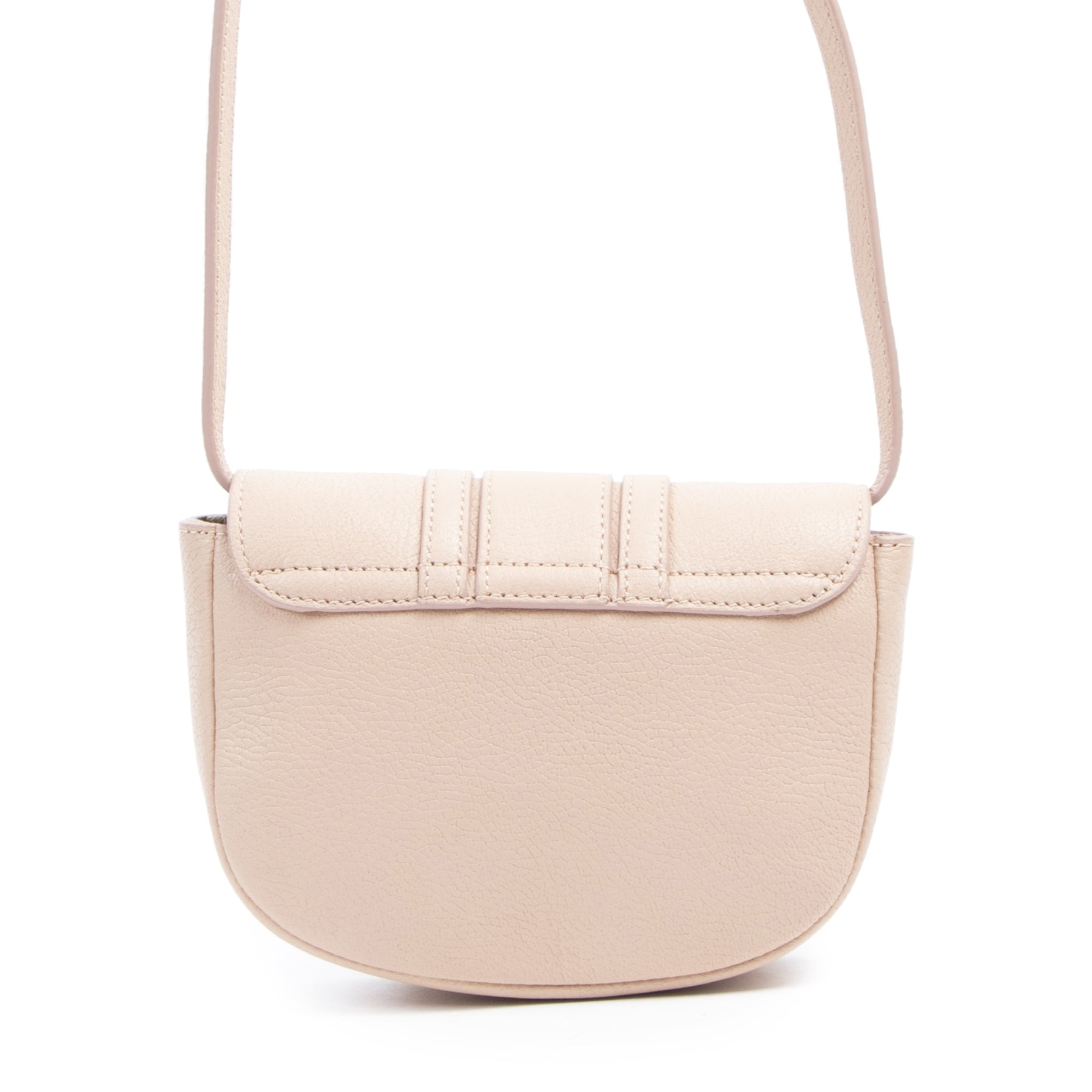 Authentieke tweedehands vintage See by Chloe Pink Mini Hana Crossbody Bag koop online webshop LabelLOV