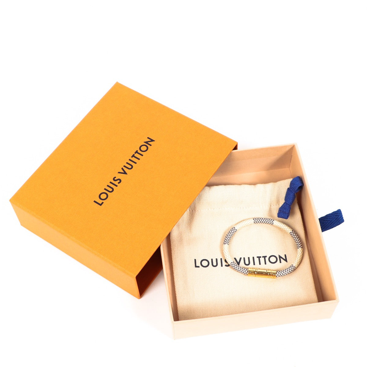Louis Vuitton Keep It Damier Azur Bracelet