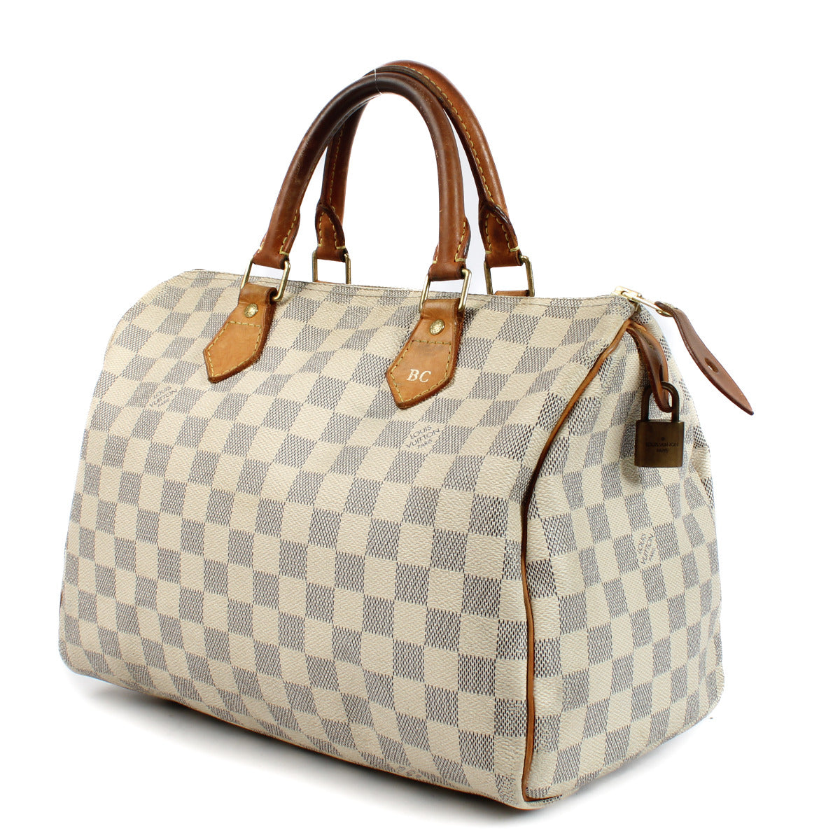 Louis Vuitton Damier Azur Speedy 30 Bag for sale at Labellov