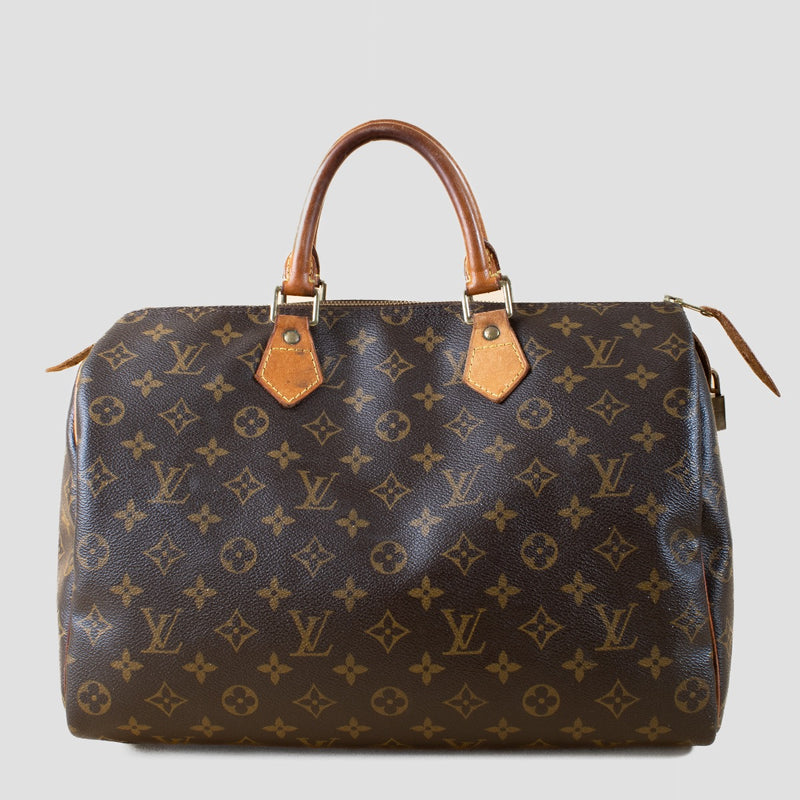 Shop 100% authentic second hand Louis Vuitton Monogram Speedy 35 on Labellov.com
