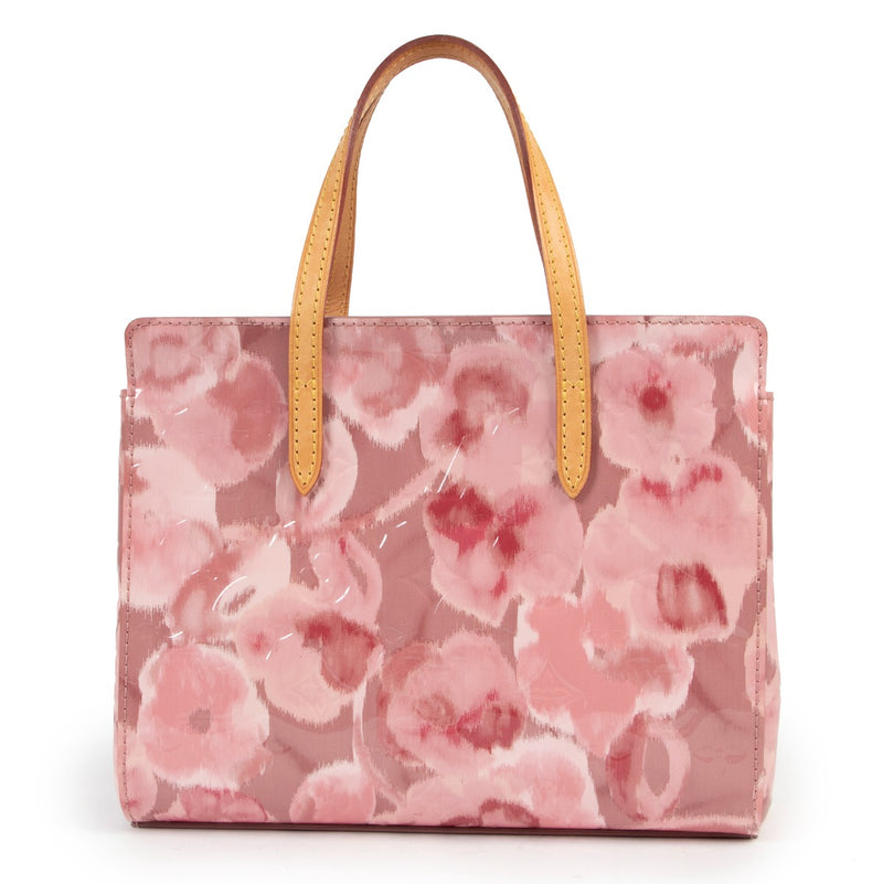 Louis Vuitton Spring/Summer 2013 Pink Vernis Ikat Catalina BB Top Handle
