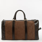 Shop the authentic Christian Dior Vintage Brown Oblique Empreinte Duffle Bag on Labellov.com.