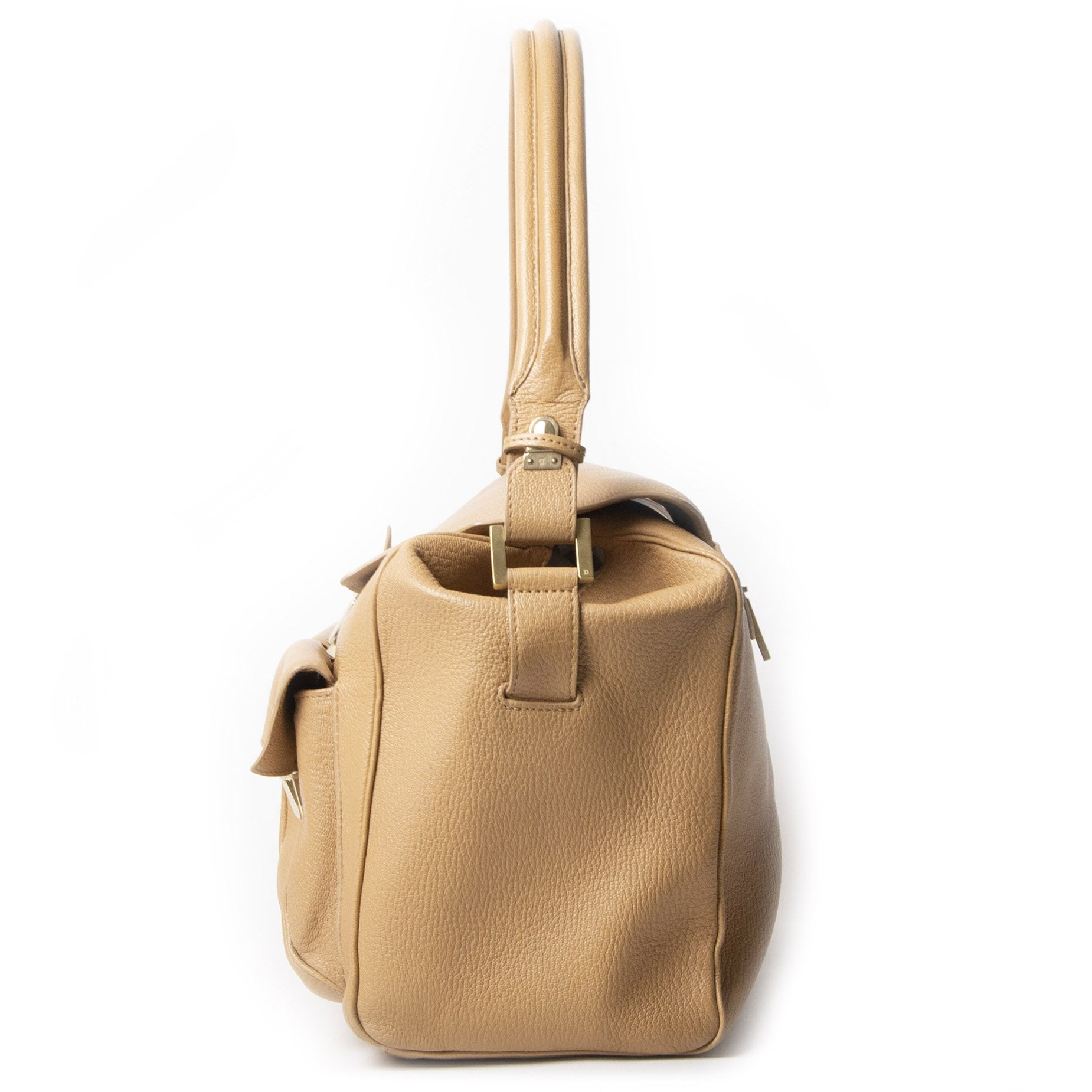 Delvaux Coquin Poches Blush Shoulder Bag