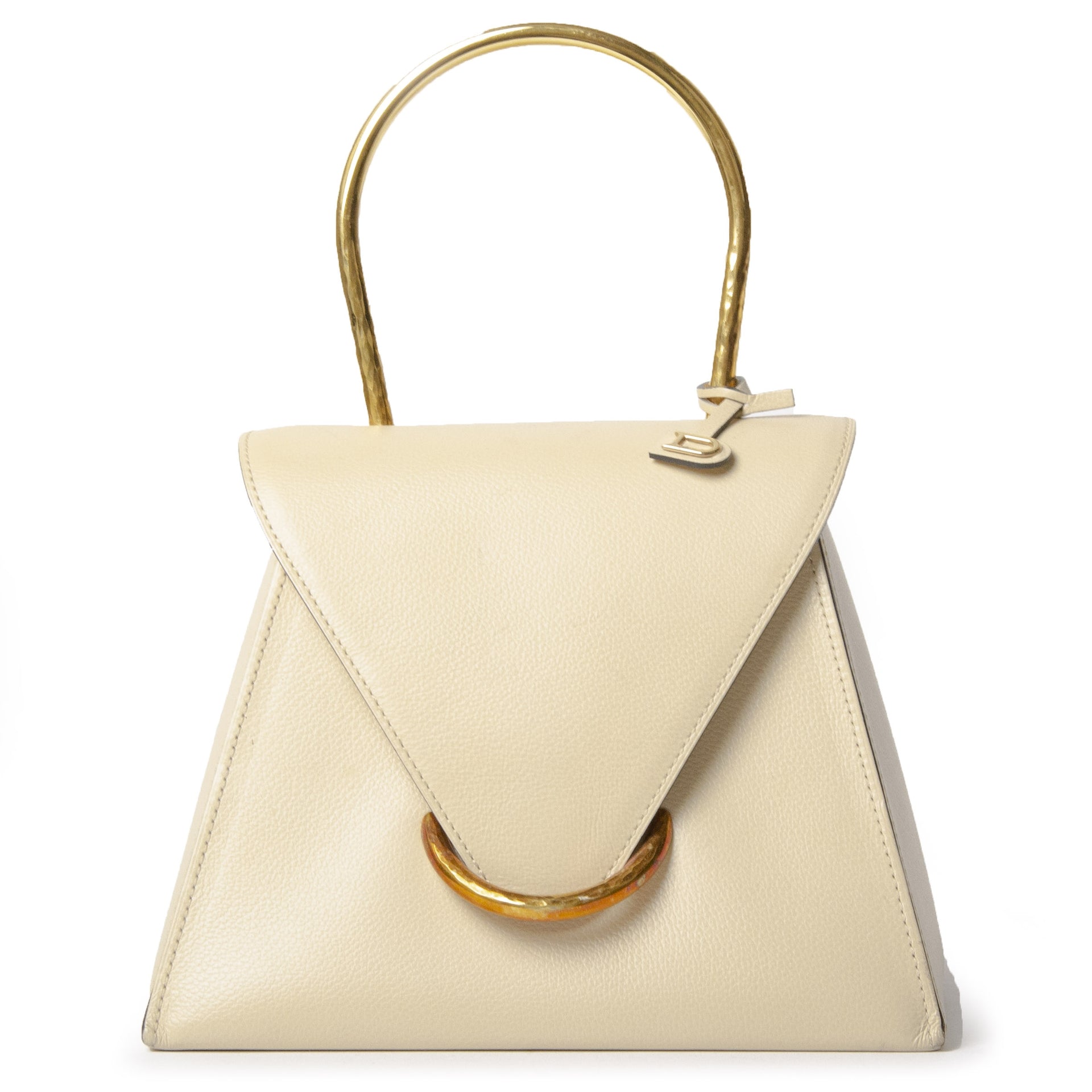 Delvaux Sand Triangle Tas