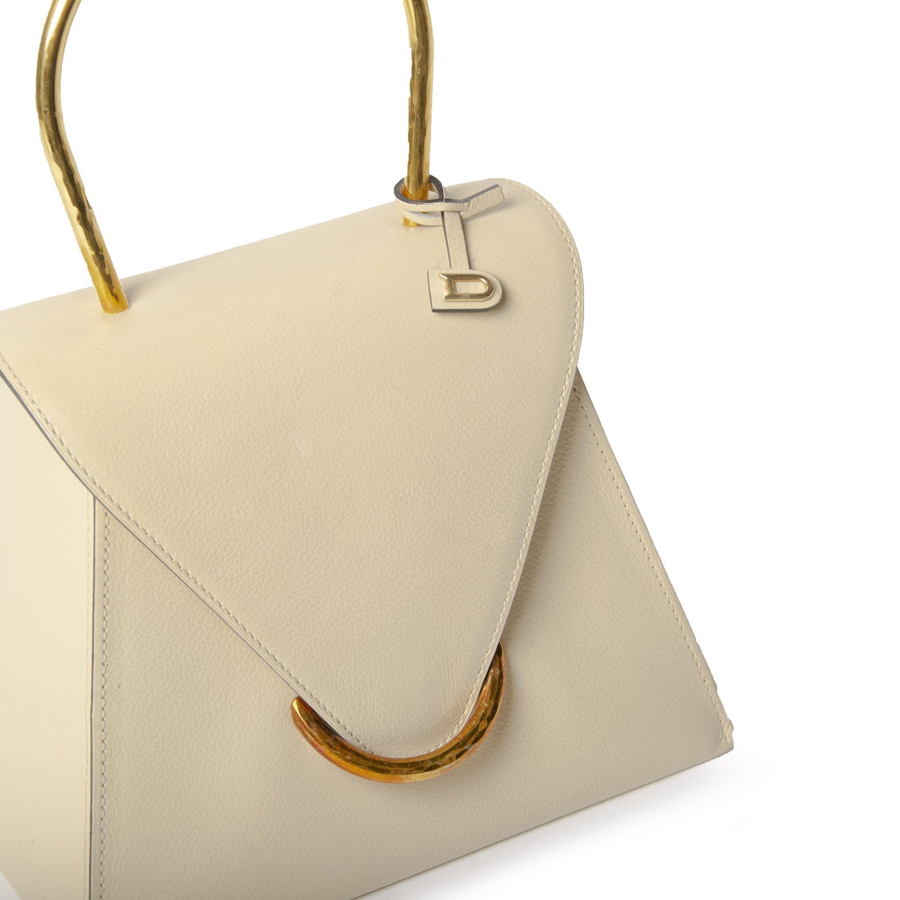 Delvaux Sand Triangle Tas