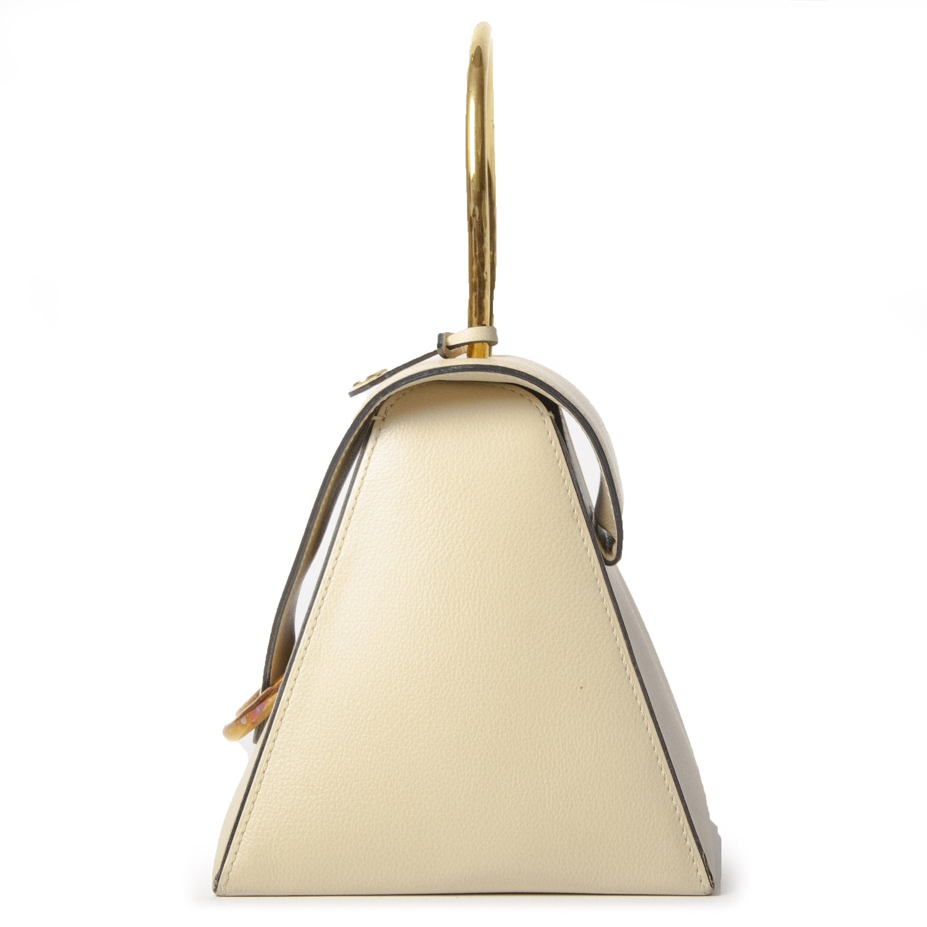 Delvaux Sand Triangle Tas