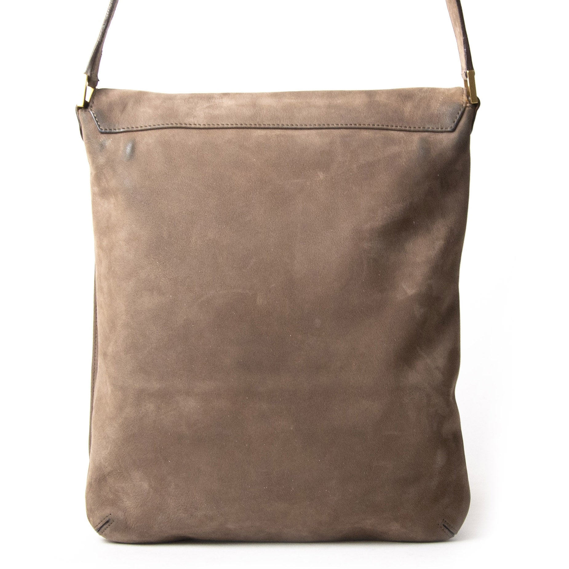 Delvaux Taupe Louise Baudrier