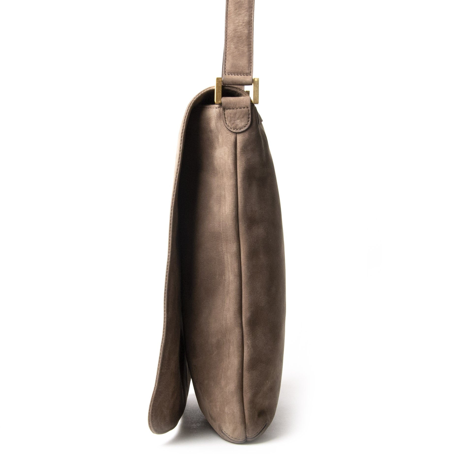 Delvaux Taupe Louise Baudrier