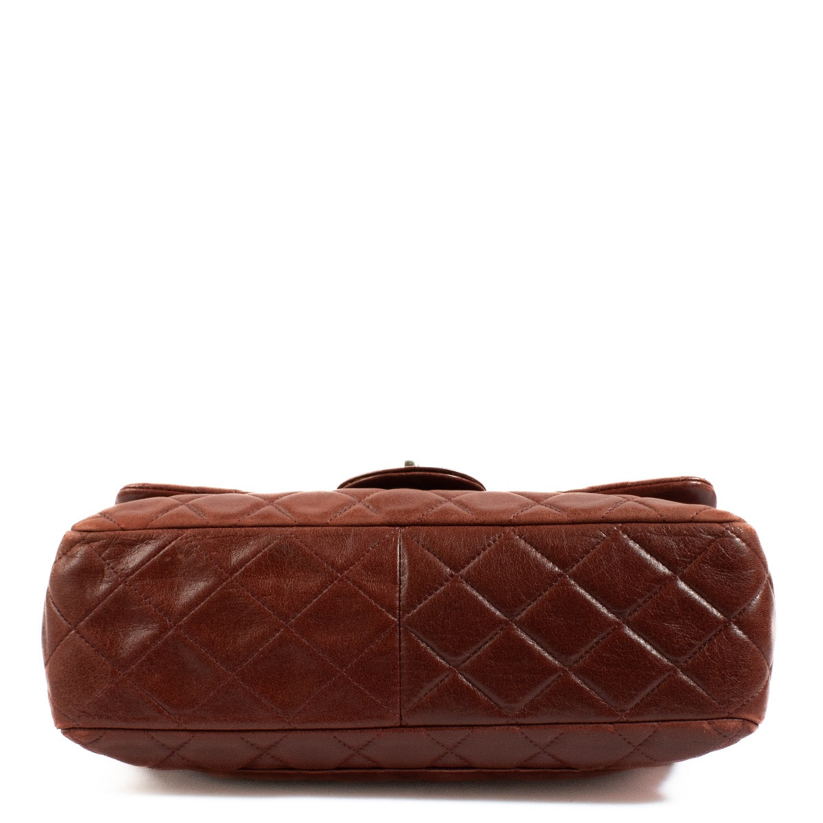 shop 100% authentic second hand Chanel Soft Red Classic Jumbo Flap Bag on Labellov.com