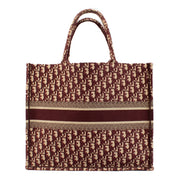 shop 100% authentic second hand Christian Dior Burgundy Oblique Large Book Tote on Labellov.com