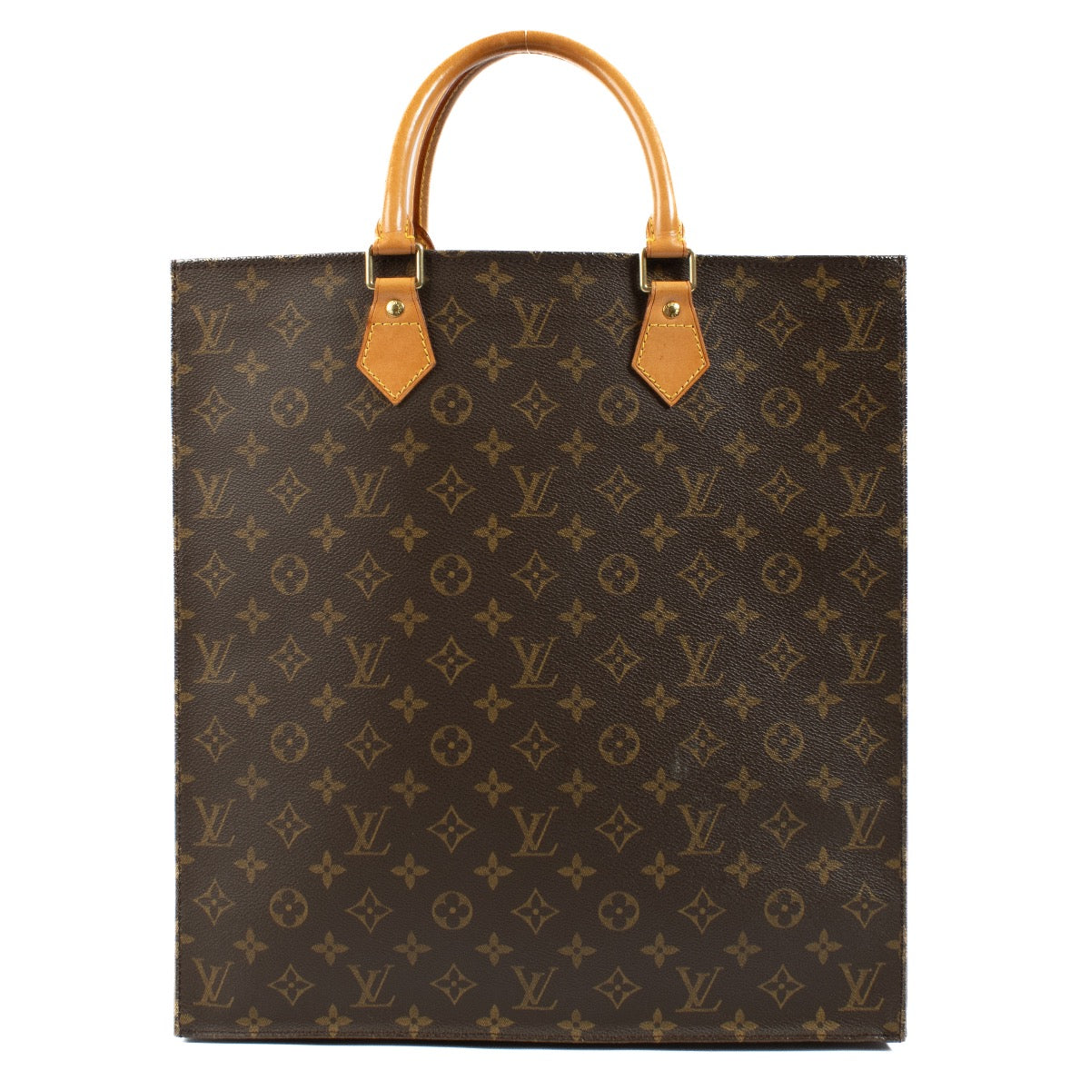 shop 100% authentic second hand Louis Vuitton Monogram Canvas Sac Plat Top Handle Bag on Labellov.com