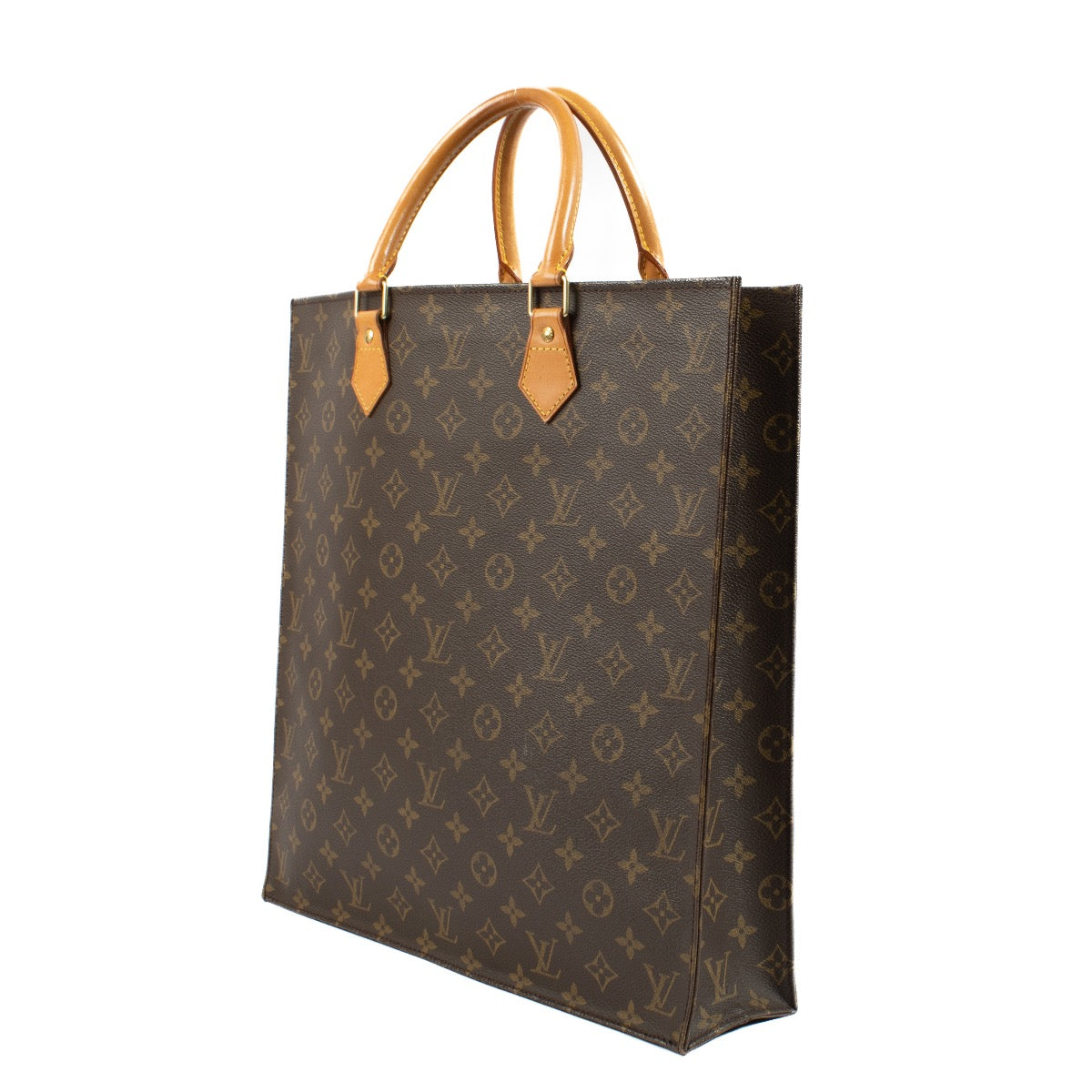 shop 100% authentic second hand Louis Vuitton Monogram Canvas Sac Plat Top Handle Bag on Labellov.com