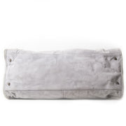 Balenciaga Grey Suede RHW Work Bag