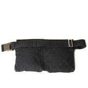 Gucci Black GG Monogram Canvas Belt Bag