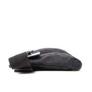 Gucci Black GG Monogram Canvas Belt Bag