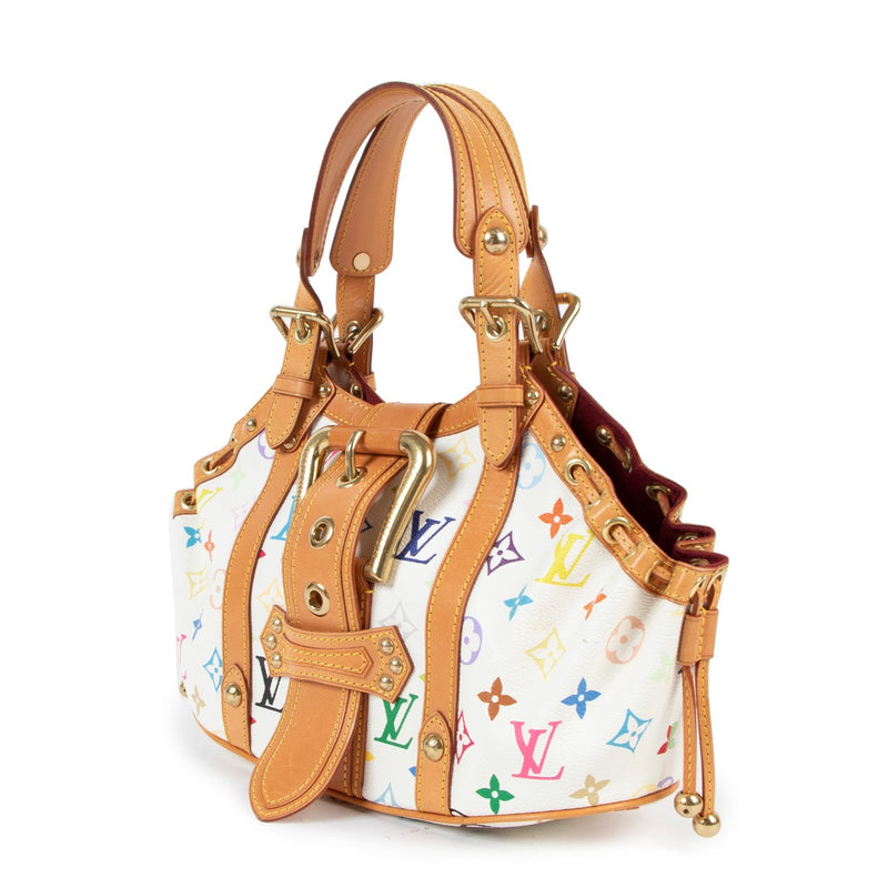 Shop second hand vintage designer Louis Vuitton Monogram Multicolore Theda PM Handbag at Labellov