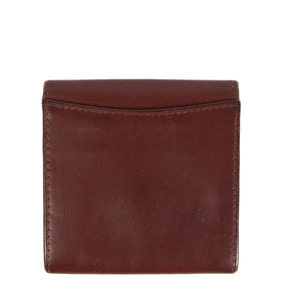Cartier Burgundy Leather Coin Purse