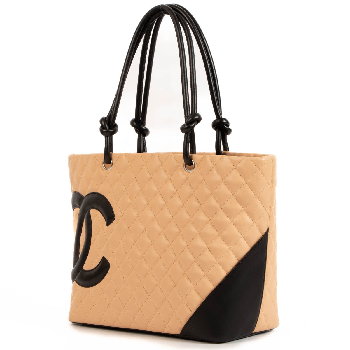 Shop 100% authentic Chanel Beige Ligne Cambon Tote Bag on Labellov.com.