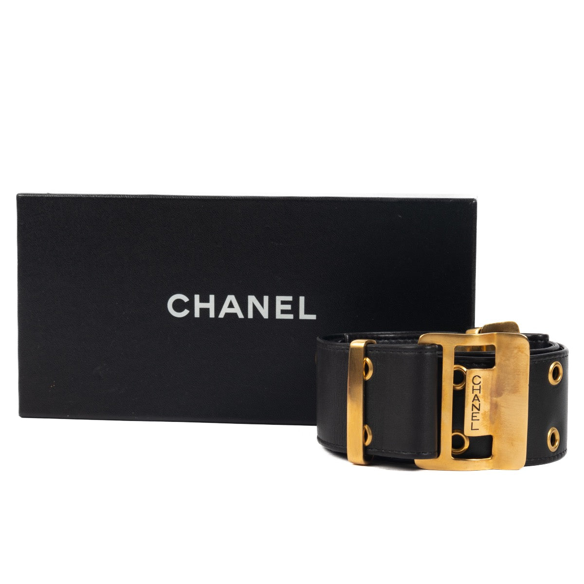 Shop 100% authentic second-hand Chanel Gold Belt on Labellov.com