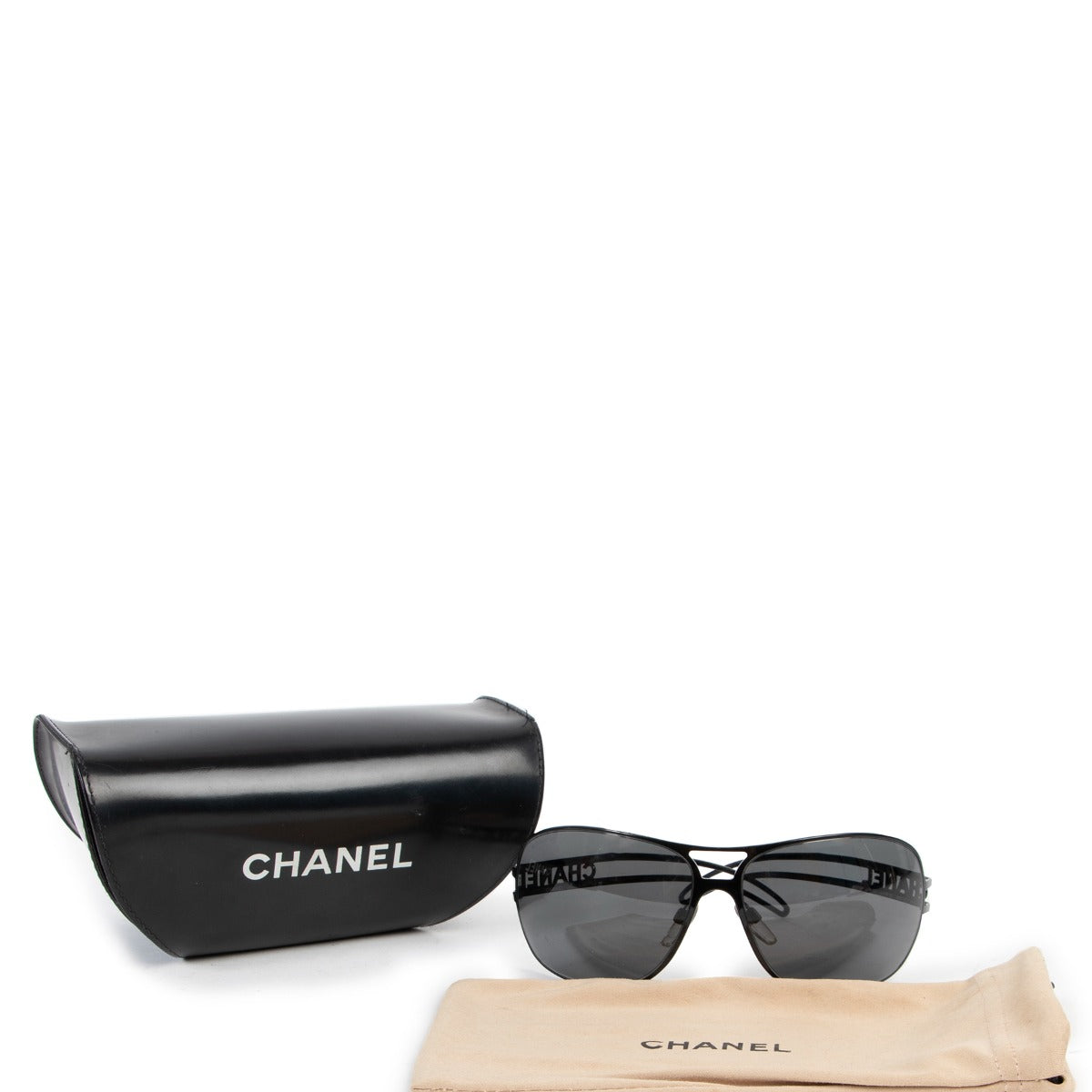 Buy and sell your designer items online or in store at Labellov Luxury. Get these Chanel Black Sunglasses now online.