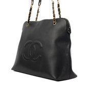 Chanel Black Vintage Bowling Shoulder bag