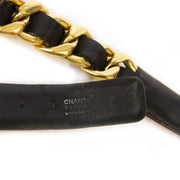 Chanel Black & Gold Heavy Belt