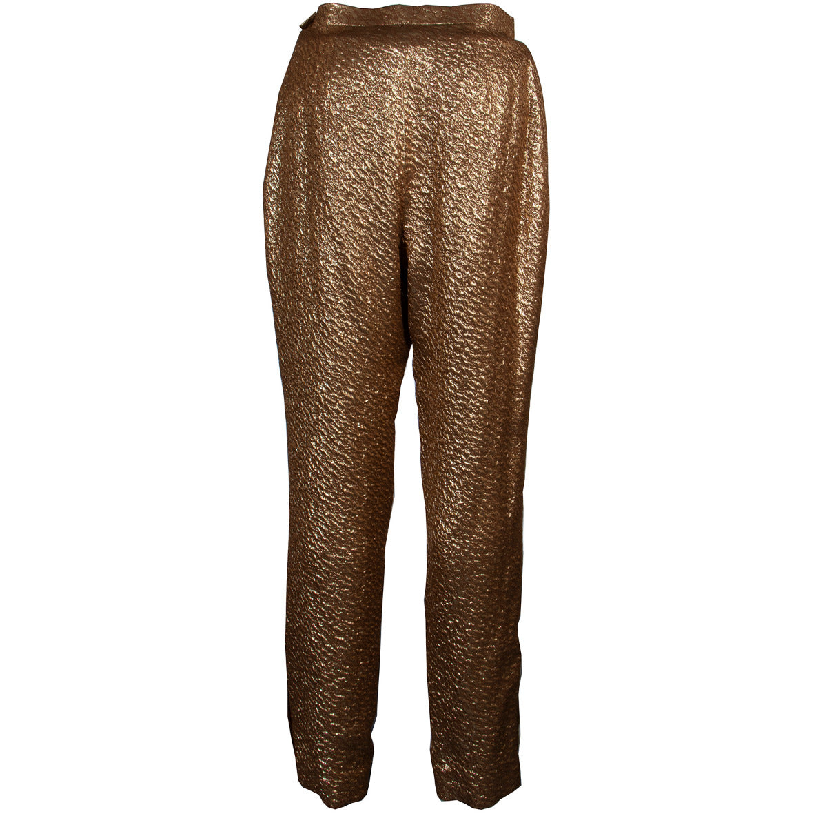 Chanel Brown & Gold Tweed Set 1996 Autumn Collection - Size 40