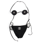 Chanel Black Vintage Micro Bikini - size 42 - for the best price at Labellov