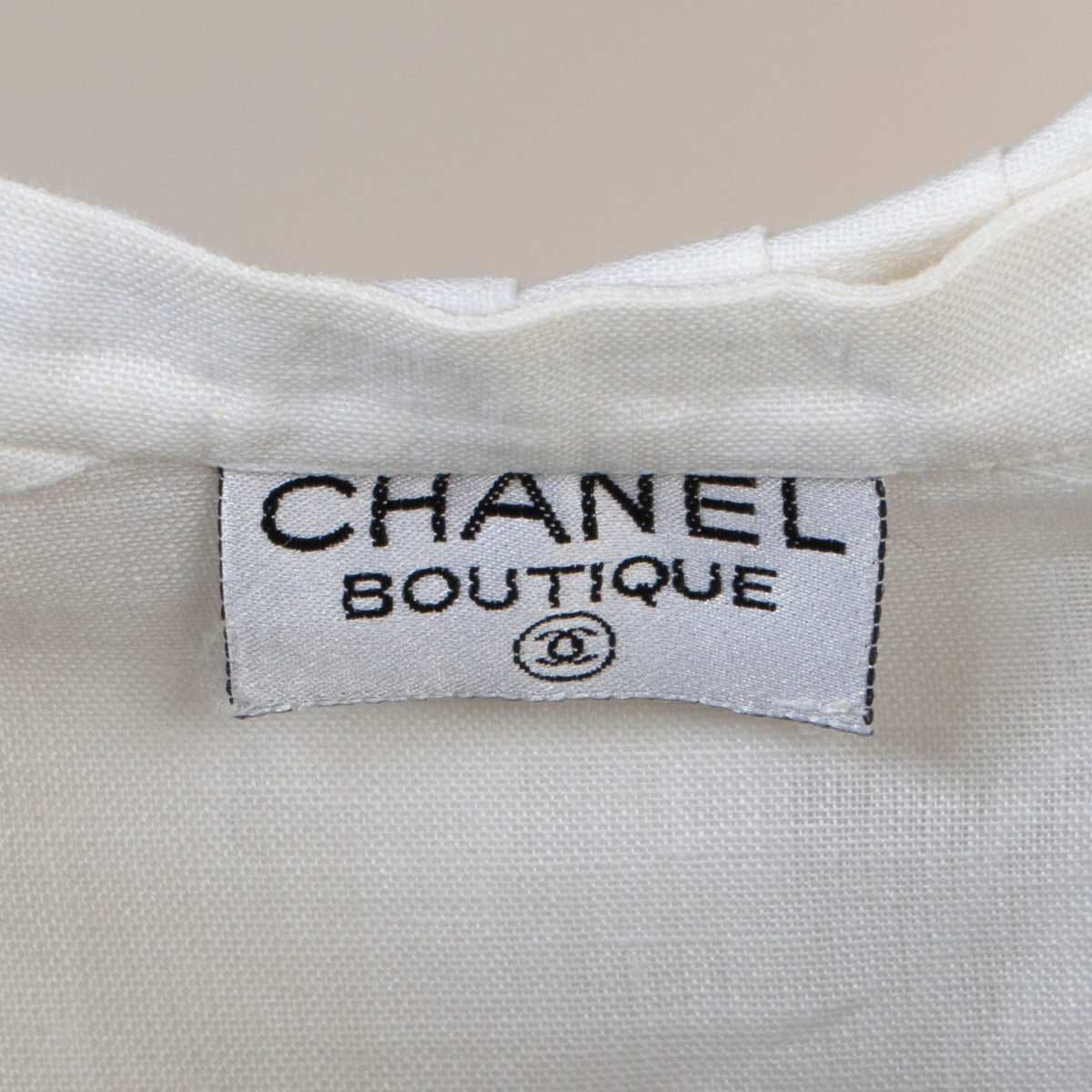 Chanel White Victorian Blouse - size S