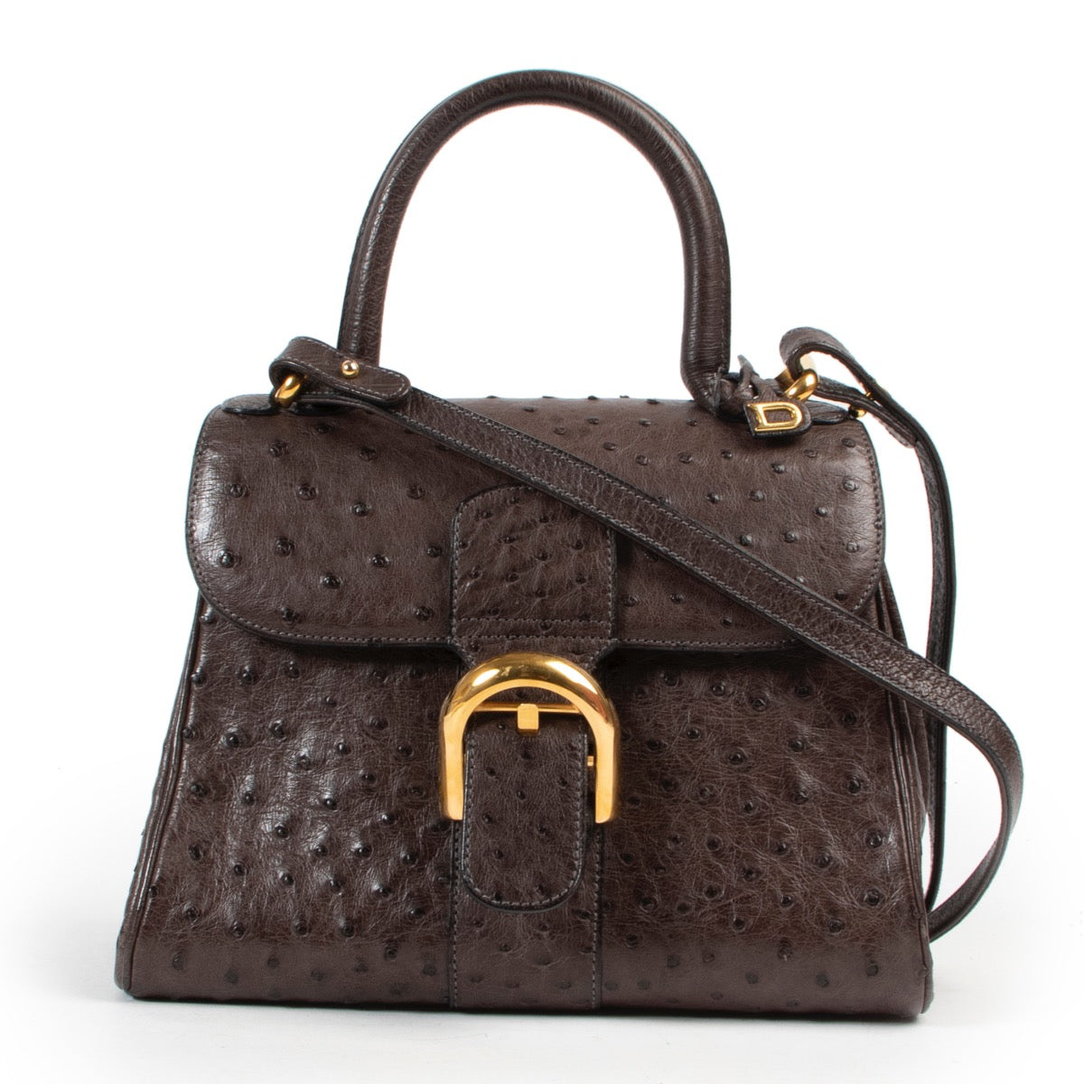 Delvaux Taupe Brillant PM Ostrich available at Labellov Antwerp for a fair and reasonable price online or in store. Step by and shop designer items such as the Delvaux Brillants.