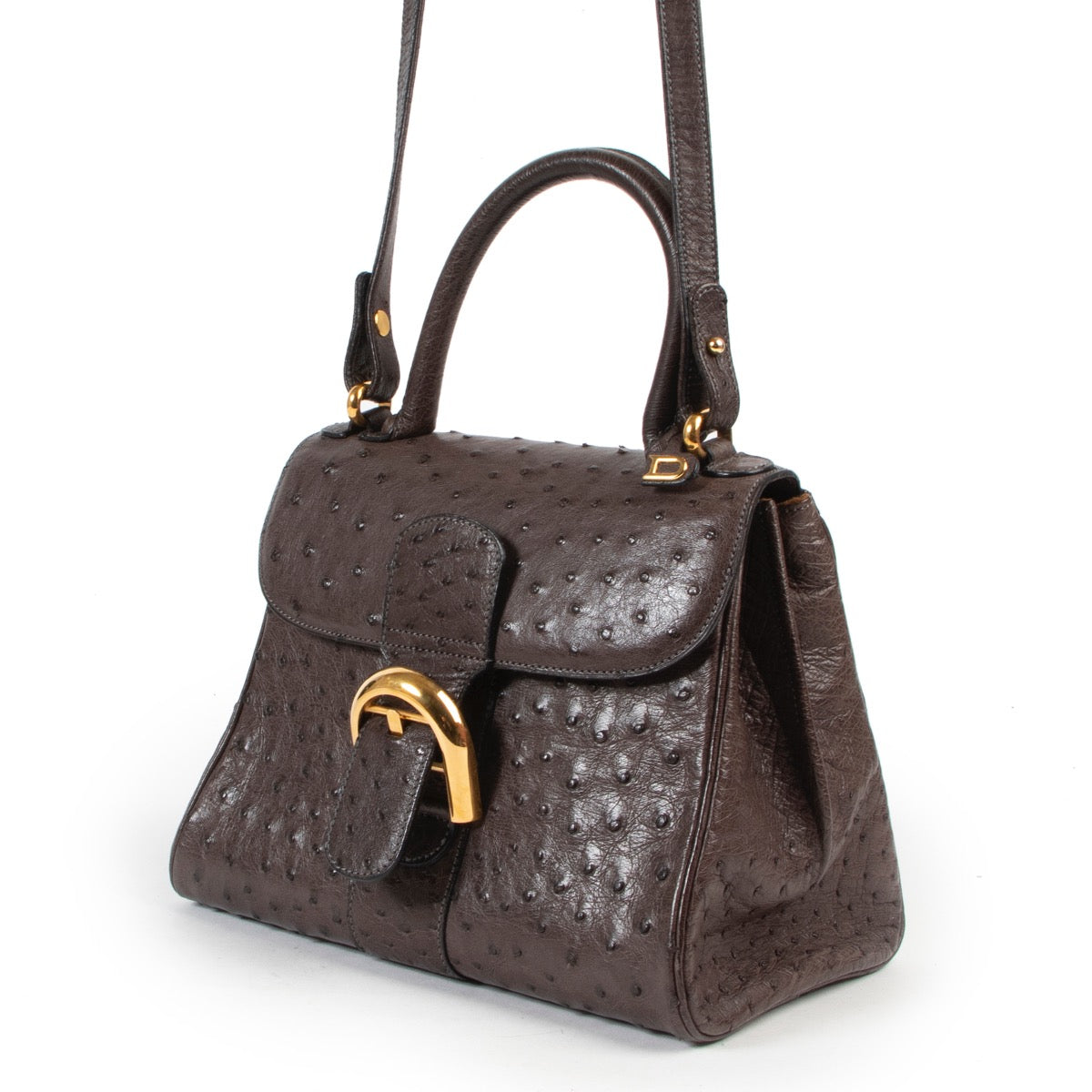 Delvaux Taupe Brillant PM Ostrich available at Labellov Antwerp for a fair and reasonable price online or in store. Step by and shop designer items such as the Delvaux Brillants.