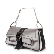 Shop safe online at Labellov in Antwerp this 100% authentic second hand Christian Dior 2003 Hardcore Crystal Satin Mini Flap Bag