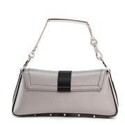 Shop safe online at Labellov in Antwerp this 100% authentic second hand Christian Dior 2003 Vintage Crystal Satin Mini Saddle Bag