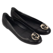 Shop 100% authentic second-hand Gucci Ballerina Flats on Labellov.com. We buy and sell your Gucci Black Leather Flats for the best price at Labellov..