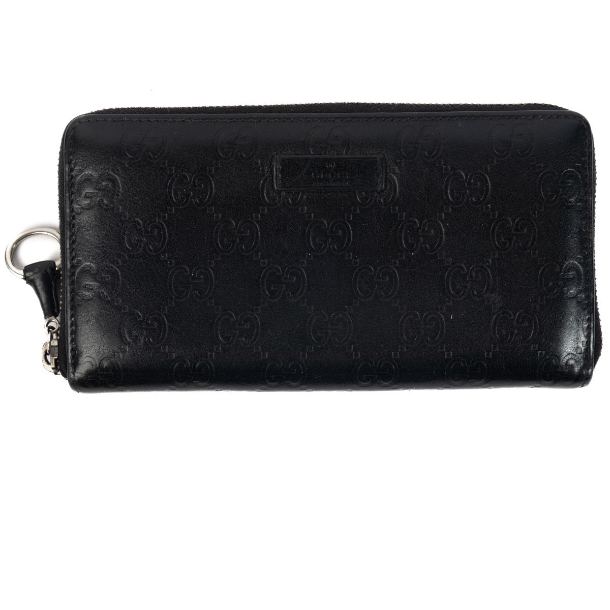Gucci Black Long Zippy Wallet