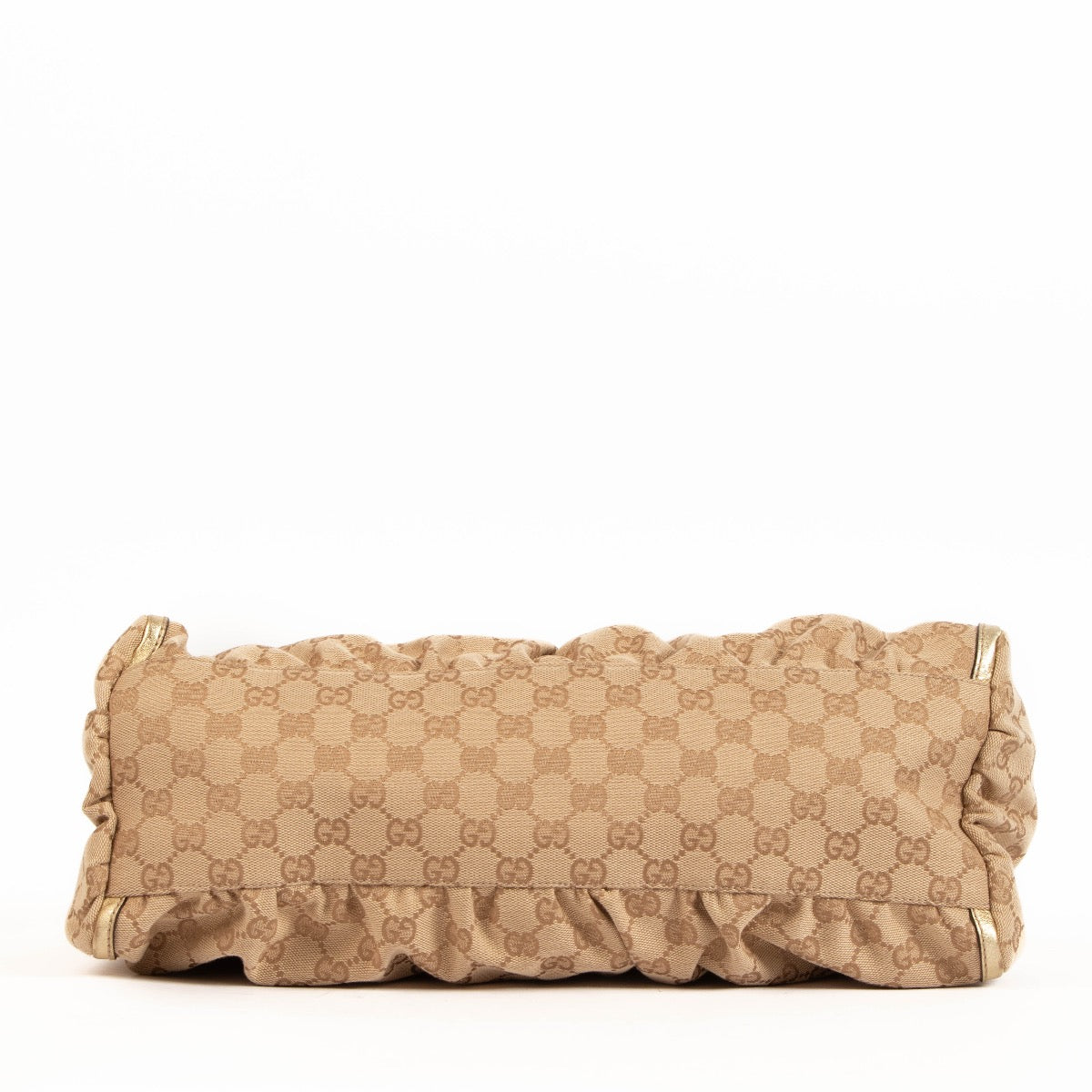 shop 100% authentic second hand Gucci Monogram Gold Top handle on Labellov.com