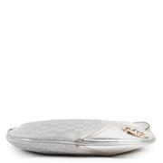 Buy online authentic second hand Gucci Silver GG Canvas Britt Messenger Crossbody Bag in very good condition at Labellov in Antwerp